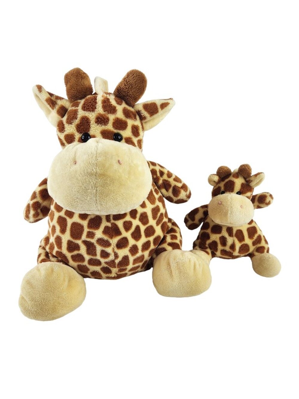 Stephan Baby Mama Giraffe with Baby Plush 12" Stuffed Animal Toy